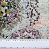 BUSH PLUM ECRU by Australian Aboriginal Artist Polly Naparulla Wheeler