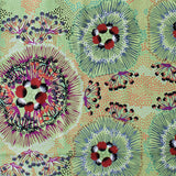 BUSH PLUM GREEN by Australian Aboriginal Artist Polly Naparulla Wheeler