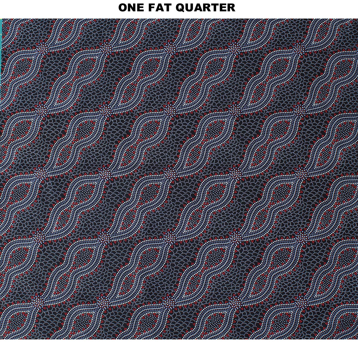 BUSH SPINIFEX BLACK by Aboriginal Artist Geraldine Riley