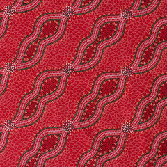 BUSH SPINIFEX RED by Aboriginal Artist Geraldine Riley