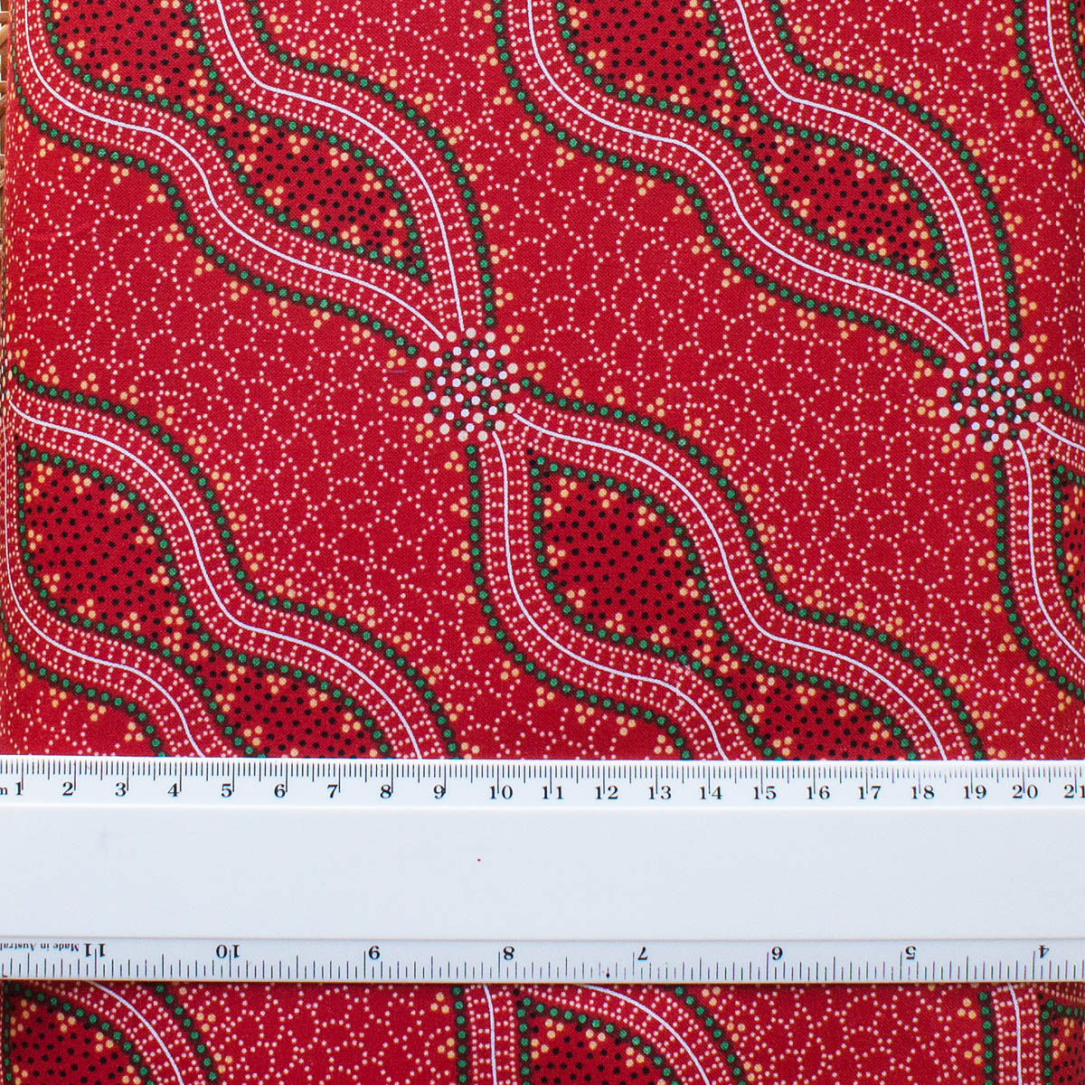 BUSH SPINIFEX RED by Aboriginal Artist Geraldine Riley