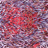 BUSH YAM RED by Aboriginal Artist JEANNIE PITIJARA