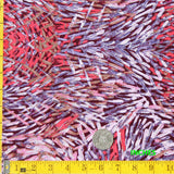 BUSH YAM RED by Aboriginal Artist JEANNIE PITIJARA