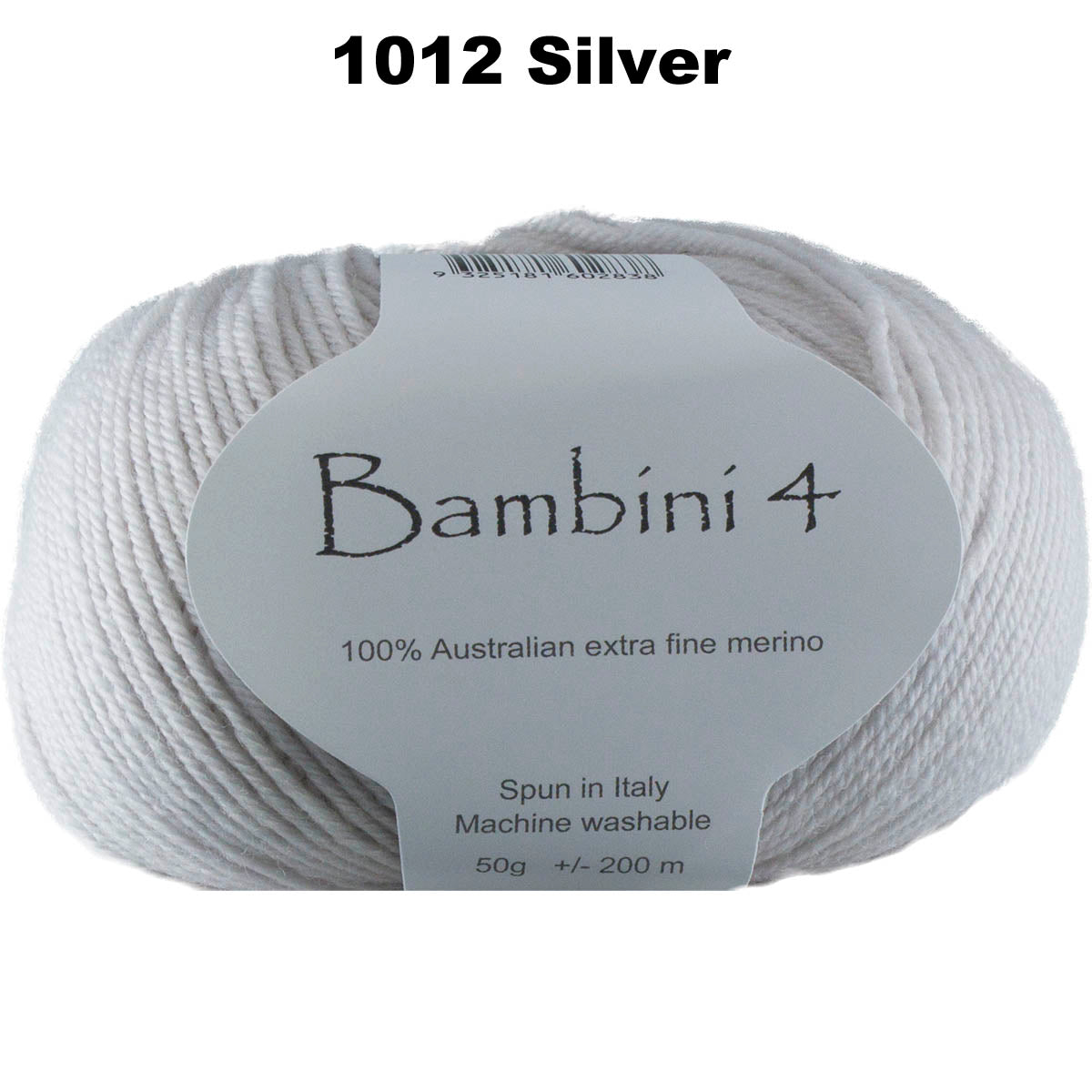BAMBINI 4 -100% Australian Wool 4ply/Sport - 50g / 200m  CHOOSE COLOUR