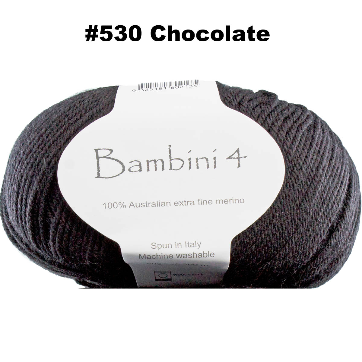 BAMBINI 4 -100% Australian Wool 4ply/Sport - 50g / 200m  CHOOSE COLOUR