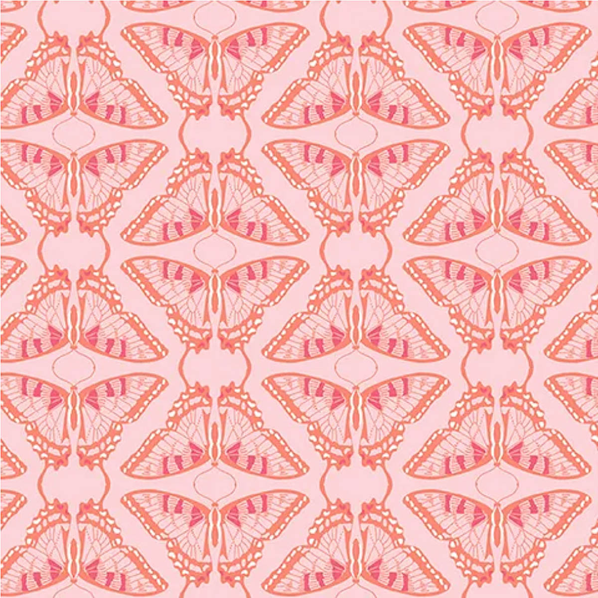 A/ Flora & Fauna BUTTERFLY PINK