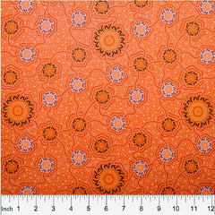 CAMPING GROUND NOBLE GOLD by Aboriginal Artist Charlie Egan