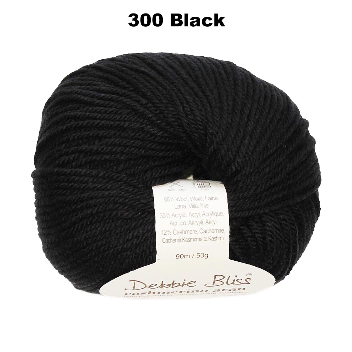 CASHMERINO ARAN 50g/90m 10ply/Aran/Worsted CHOOSE COLOUR