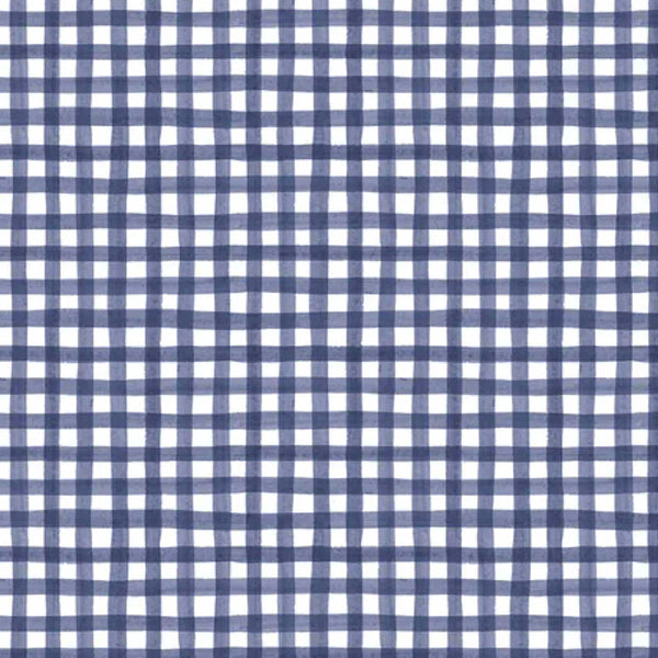 PB/ Homemade Happiness 100% Cotton - Checks Blue