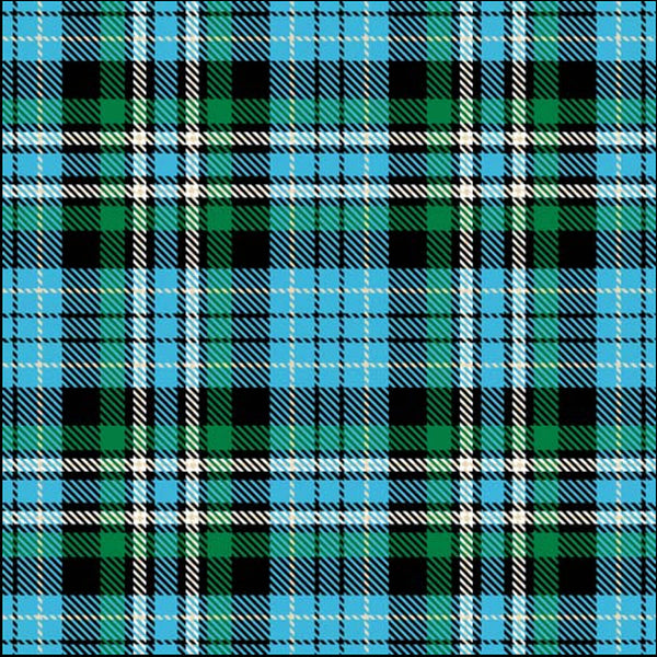 KK/CO BLUE TARTAN - Christmas in Oz Collection by K&K