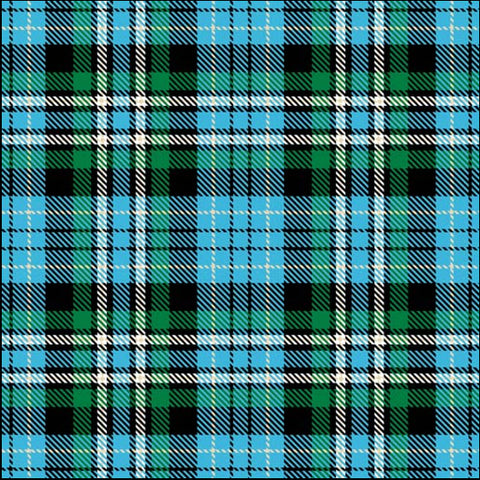 KK/CO BLUE TARTAN - Christmas in Oz Collection by K&K