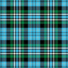 KK/CO BLUE TARTAN - Christmas in Oz Collection by K&K