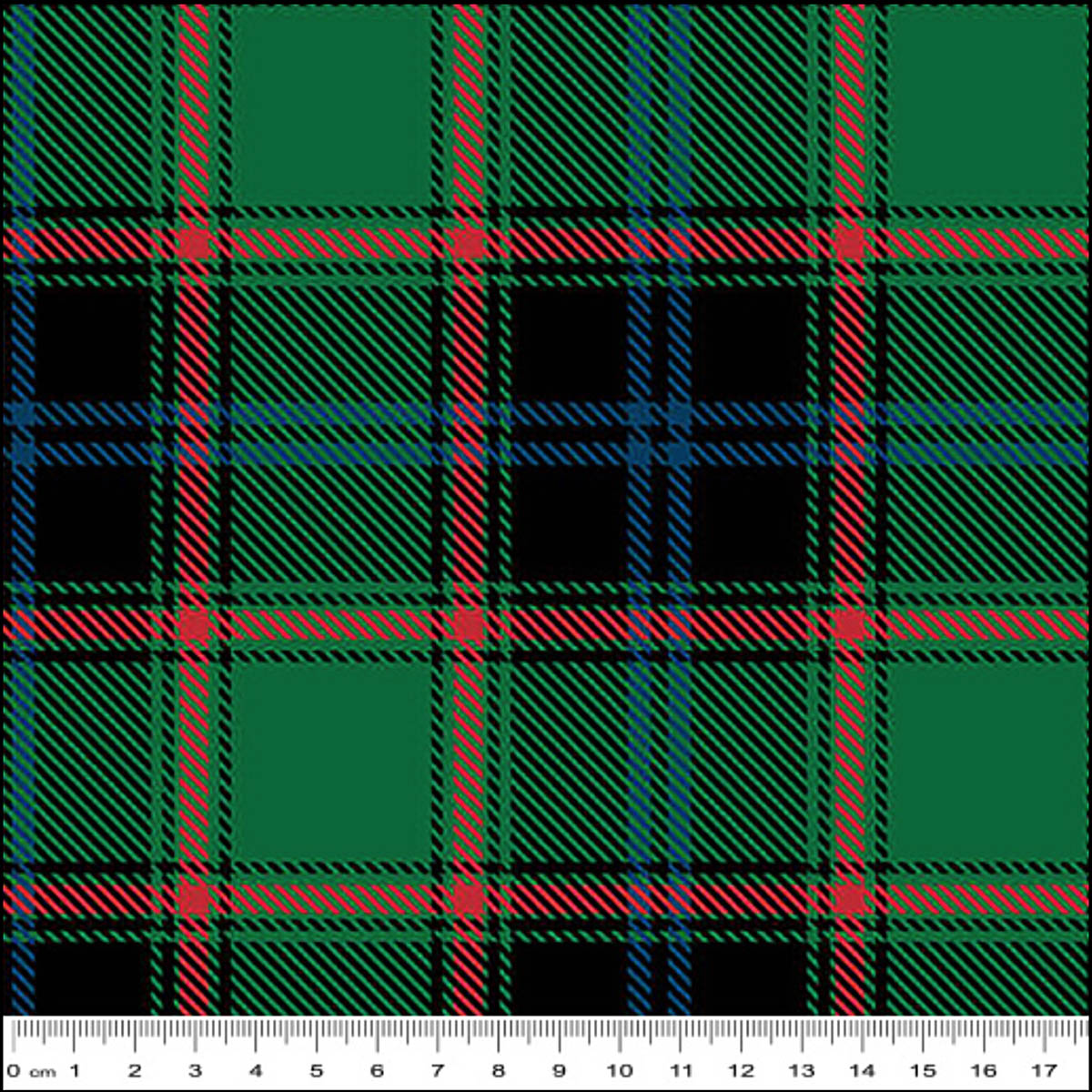 KK/CO GREEN TARTAN - Christmas in Oz Collection by K&K