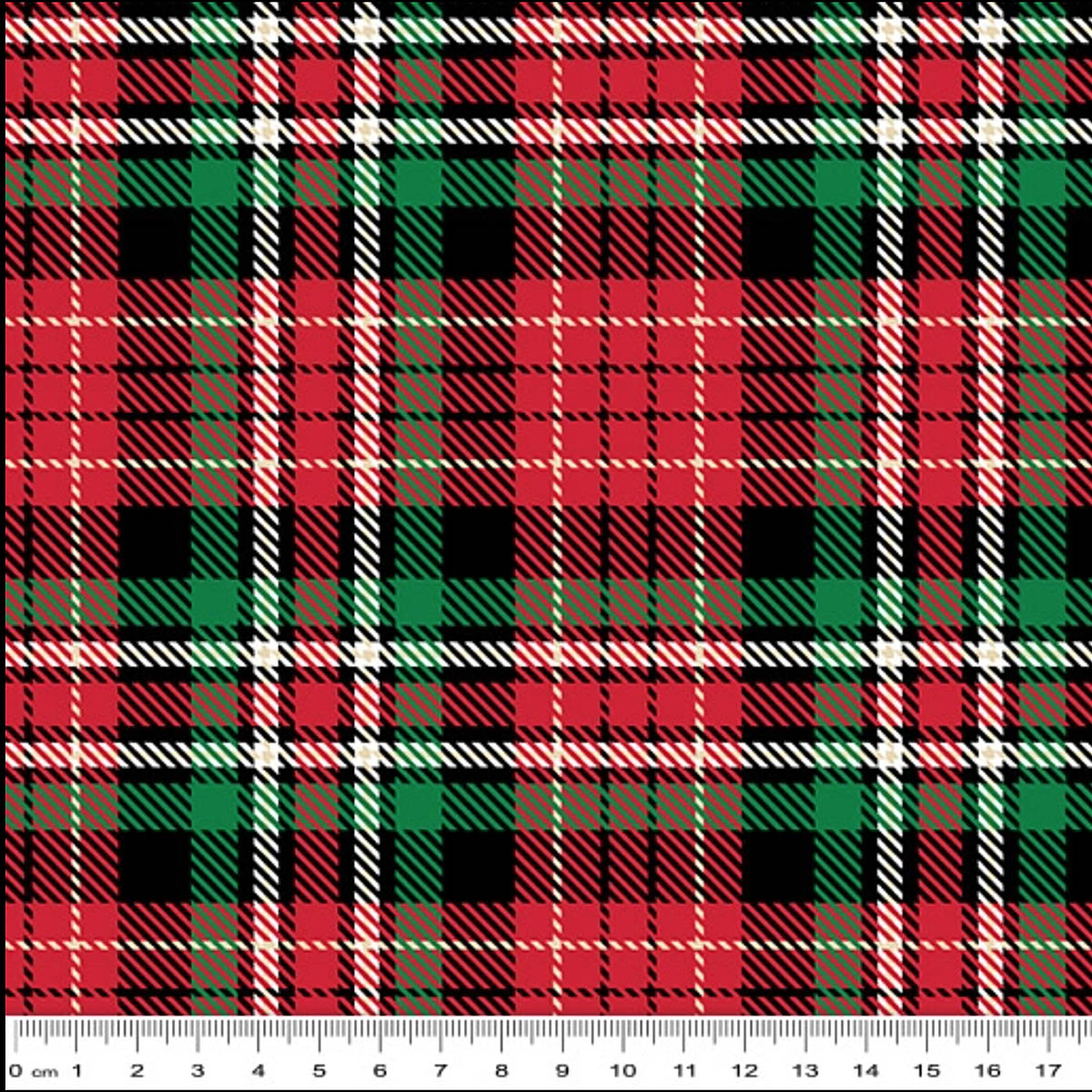 KK/CO RED TARTAN - Christmas in Oz Collection by K&K