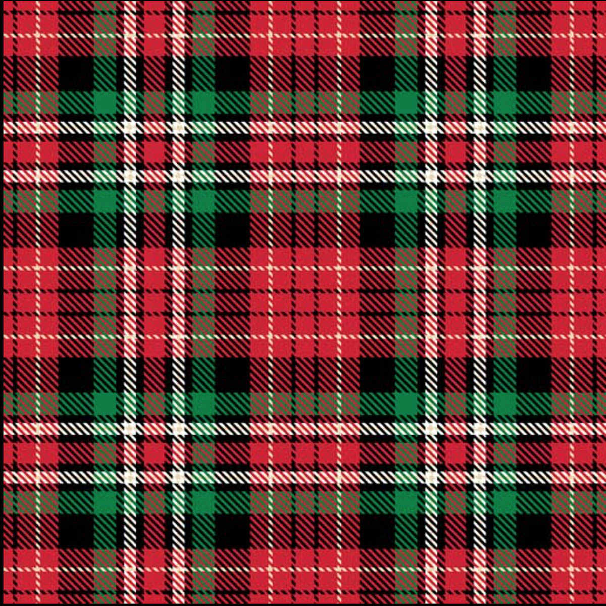 KK/CO RED TARTAN - Christmas in Oz Collection by K&K