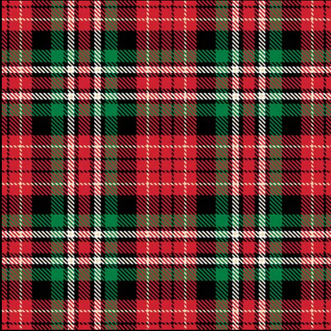 KK/CO RED TARTAN - Christmas in Oz Collection by K&K