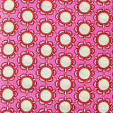 EB/FC CIRCLE FLOWERS Pink/Yellow/Green - Flower Child Collection by Rosalie Quinlan