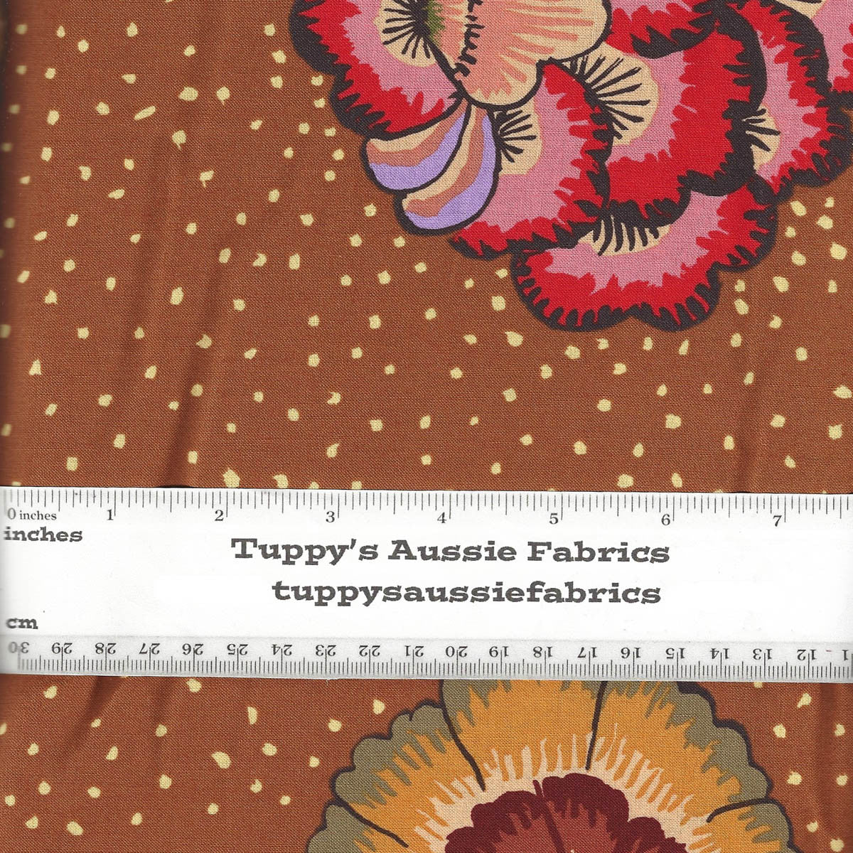 KF/ CORSAGE BROWN - Kaffe Fassett