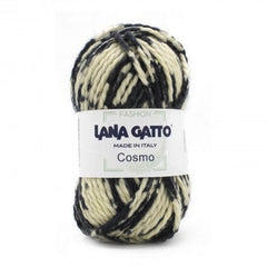 LANA GATTO - COSMO -  100% Wool 50g Ball  14 Ply/Super Chunky/Super Bulky CHOOSE COLOUR