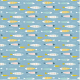 D/COAST -  FISH SCHOOL - by Devonstone (Australia)- 100% Cotton