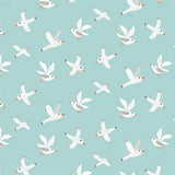 D/COAST -  SEAGULLS -  by Devonstone (Australia)- 100% Cotton