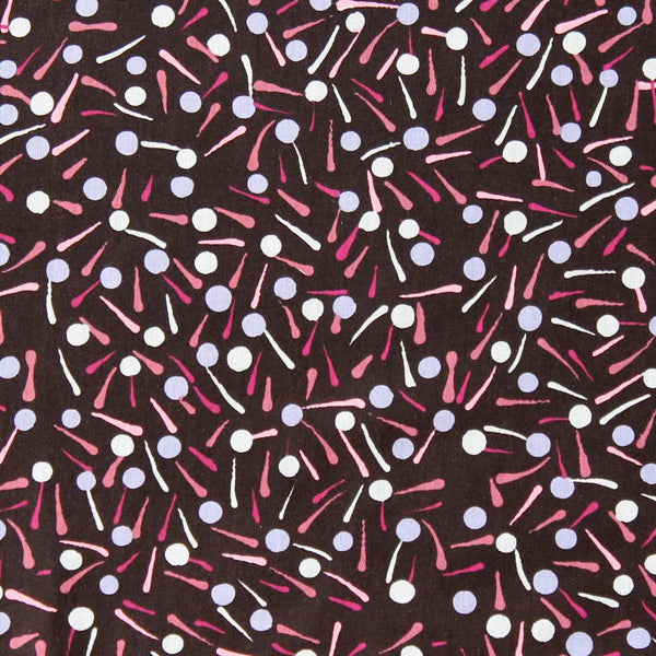 DAMPER SEEDS BLACK by Aboriginal Artist D. NAKAMARRA