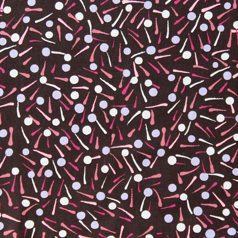 DAMPER SEEDS BLACK by Aboriginal Artist D. NAKAMARRA