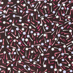 DAMPER SEEDS BLACK by Aboriginal Artist D. NAKAMARRA