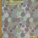 DANCING FLOWERS GREEN by Australian Aboriginal Artist JUNE SMITH