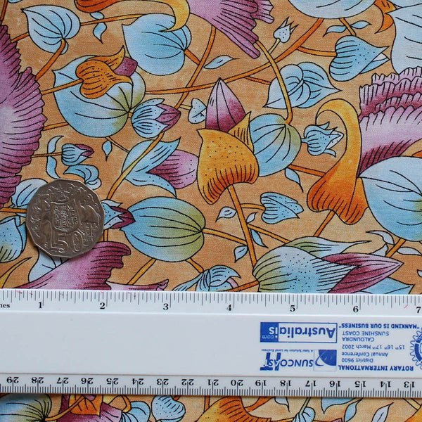 DESERT ROSE ORANGE by Australian Artist PATRICIA WEEKS