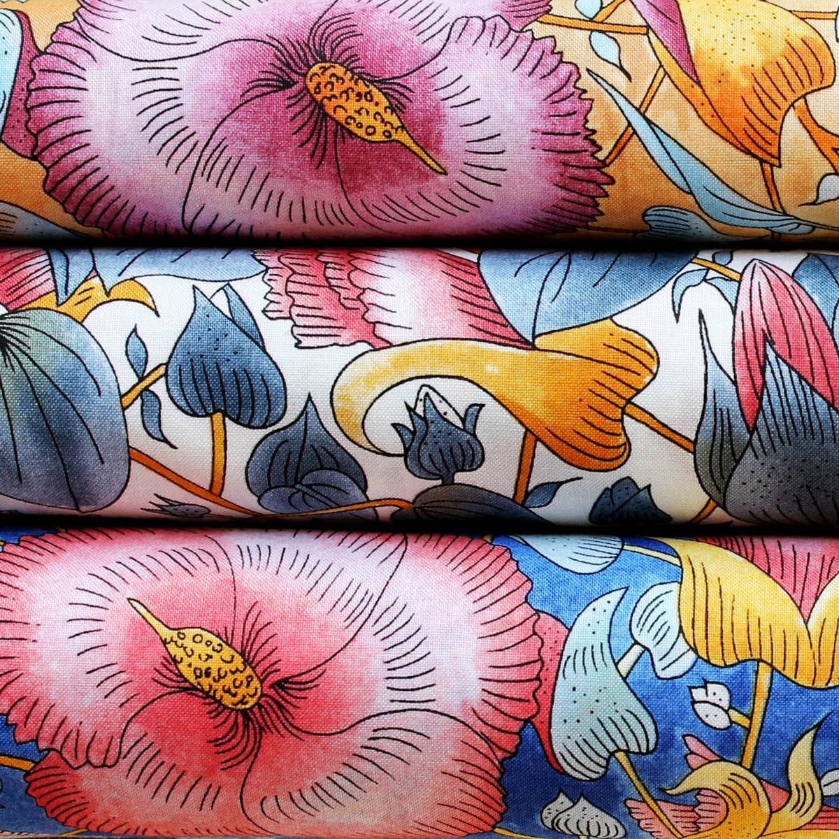 DESERT ROSE ORANGE by Australian Artist PATRICIA WEEKS