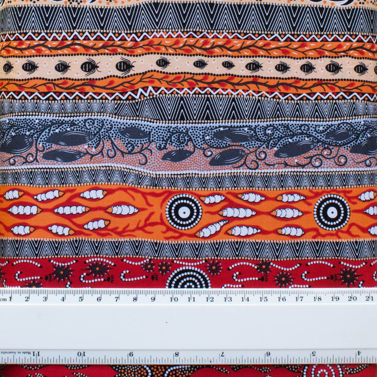 DREAMING IN ONE FLAME by Aboriginal Artist BRADLEY STAFFORD