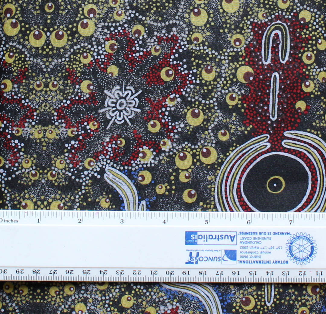 DREAMTIME KNOWLEDGE BLUE by Aboriginal Artist TREPHINA SULTAN