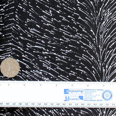 DROPPING SEEDS BLACK by Australian Aboriginal Artist ROSEANNE MORTON