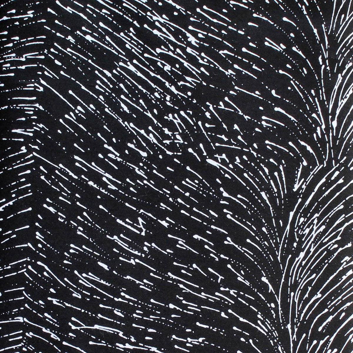 DROPPING SEEDS BLACK by Australian Aboriginal Artist ROSEANNE MORTON