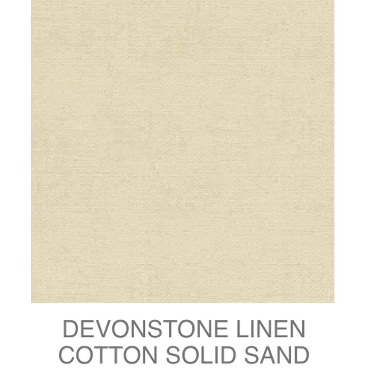 D/L Devonstone Linen Solids 55% Linen 45% Cotton - #4105 SAND