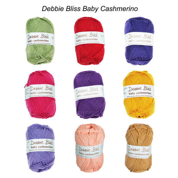 BABY CASHMERINO - 5-ply/Sport 50g / 125m CHOOSE COLOUR