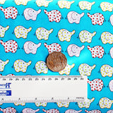 EB/BC ELEPHANTS BLUE - Backyard Circus