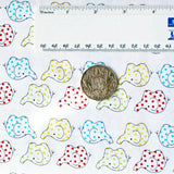 EB/BC ELEPHANTS WHITE - Backyard Circus