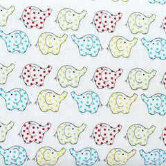 EB/BC ELEPHANTS WHITE - Backyard Circus