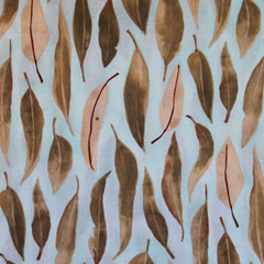 EUCALYPTUS LEAVES OLIVE by Australian Aboriginal Artist NATALIE RYAN