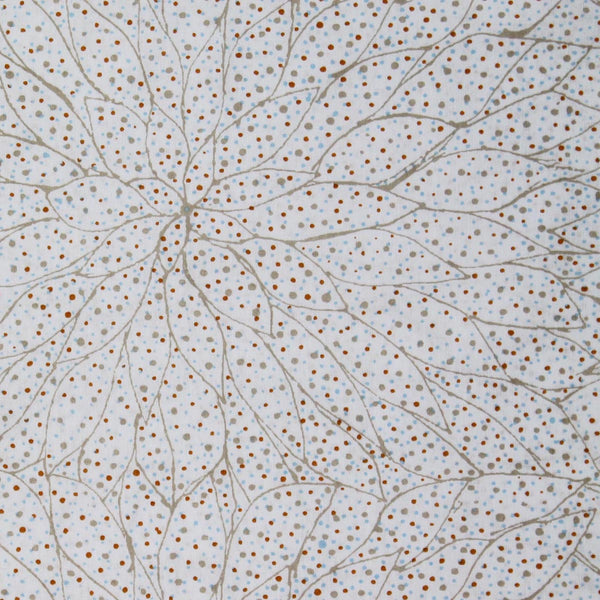 FALLEN SEEDS ECRU by Australian Aboriginal Artist GRACIE MORTON