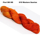 FIORI Hand Dyed 8ply/DK 100% Australian Extra Fine Merino 100g/215m CHOOSE COLOUR