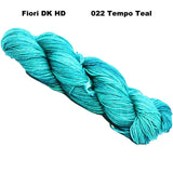 FIORI Hand Dyed 8ply/DK 100% Australian Extra Fine Merino 100g/215m CHOOSE COLOUR