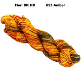 FIORI Hand Dyed 8ply/DK 100% Australian Extra Fine Merino 100g/215m CHOOSE COLOUR