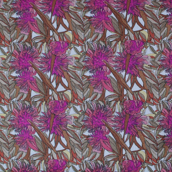 FLOWERING GUM PURPLE by Aboriginal Artist ADAM CAMILLERI