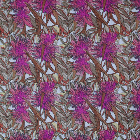 FLOWERING GUM PURPLE by Aboriginal Artist ADAM CAMILLERI