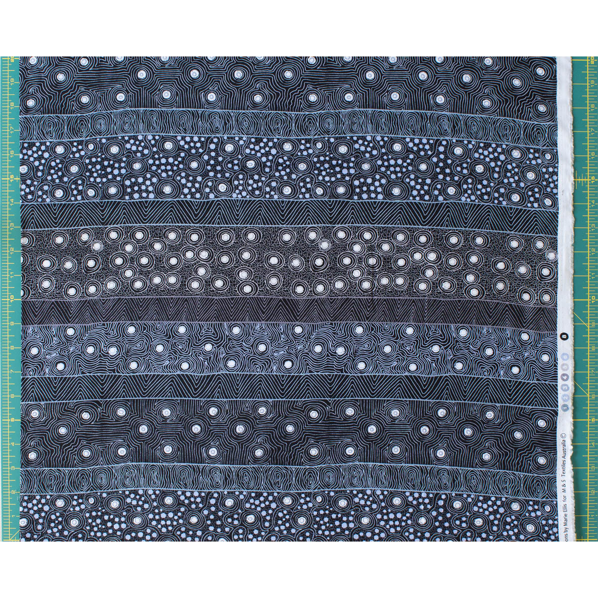 FOUR SEASONS BLACK by Aboriginal Artist MARIE ELLIS