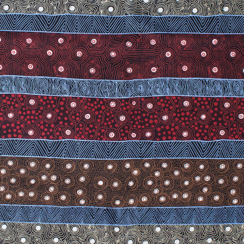 FOUR SEASONS RED by Aboriginal Artist MARIE ELLIS