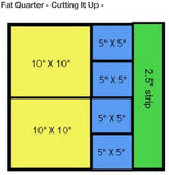 FIRE DREAMING BLUE by Australian Aboriginal Artist JANET LONG NAKAMARRA